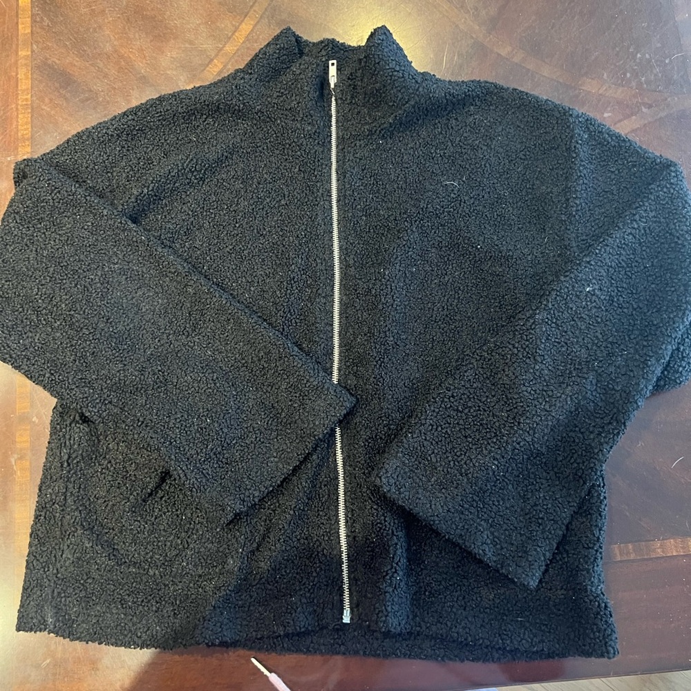 Ginger G Black Textured Jacket
